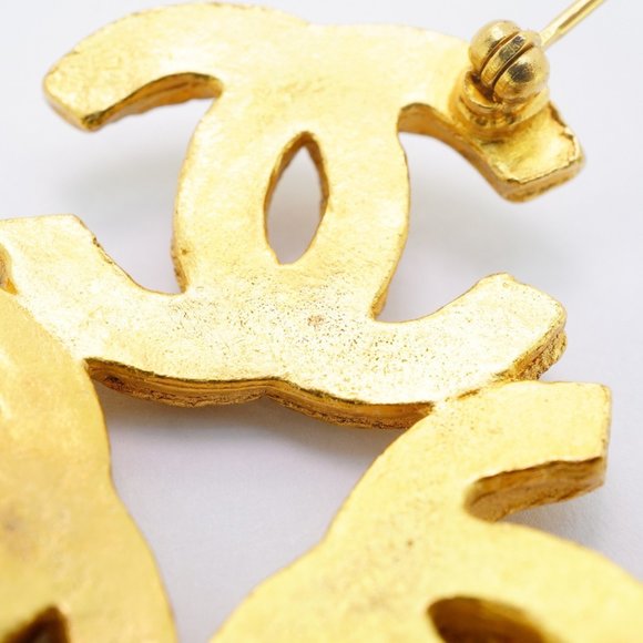 Chanel Triple Coco Brooch, GP Plated Gold, Women's - Picture 7 of 7